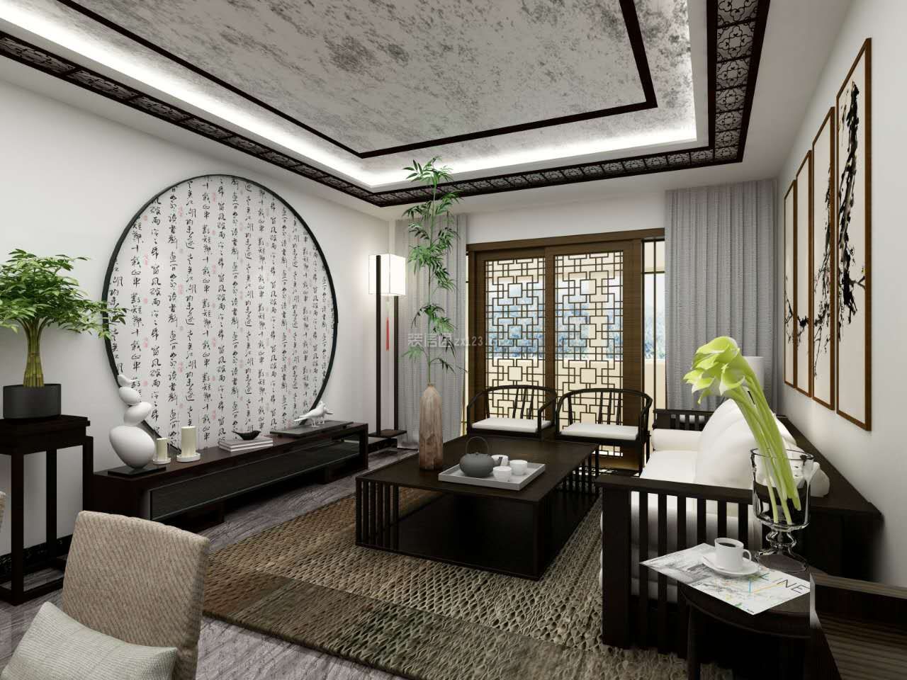 新中式客厅设计图片 2020新中式客厅设计装修赏析