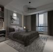 现代风格135平米三居室卧室装修设计效果图