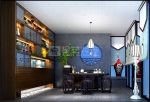 胡湾里420平米别墅新中式风格茶室装修效果图