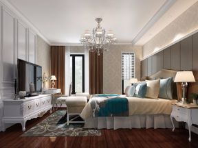 新华联国际公寓167平米简欧卧室装修案例
