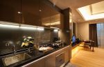 华发未来荟268平米别墅现代风格厨房装修效果图