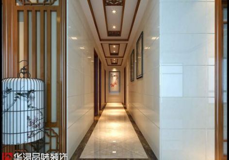 尚东领御220平米四居室新中式风格装修效果图