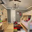 儿童房布置木地板装饰图片