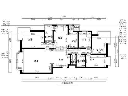 2023四居平面設(shè)計(jì)圖