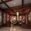 中式风格300平方米会馆室内装修效果图
