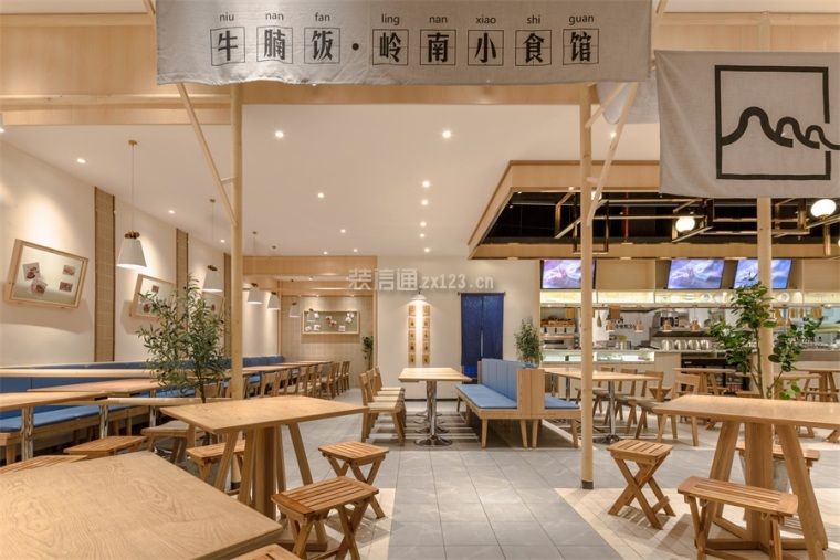 2023簡約小吃店室內(nèi)背景墻設(shè)計(jì)圖片