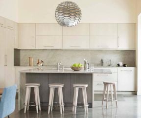 2020家庭开放式厨房装修设计   2020开放式厨房设计图片