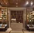 东南亚风格休闲书房家具设计效果图