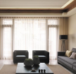 乐湾国际200㎡别墅现代风格客厅装修案例