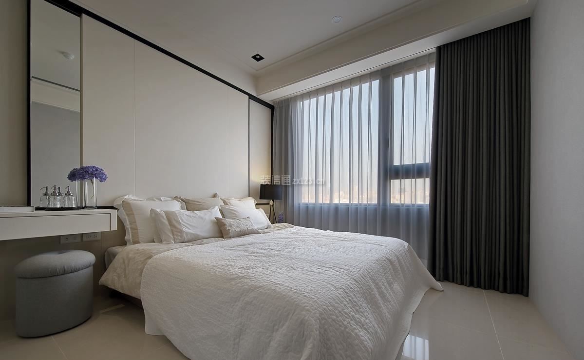 现代风格高层住宅卧室效果图一览