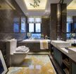 高层住宅卫生间浴室装修效果图