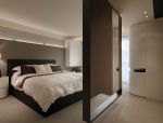 大户型房子现代卧室隔断设计图片