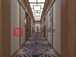 2023中式风格1000平米酒店走廊装修效果图