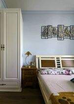 150平米地中海三居卧室背景墙设计图片