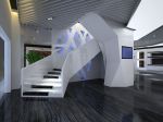 现代风格商场楼梯装修造型图片