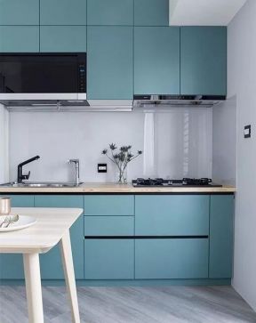 时尚现代风格厨房橱柜颜色装修图
