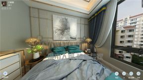 现代简约风格131平三居卧室床头灯设计效果图