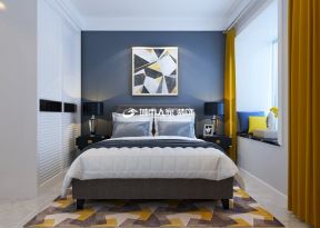 150平米现代简约风格卧室嵌入式衣柜设计图
