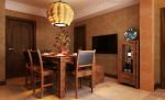 泰豪深蓝国际240平别墅古典风格餐厅设计图片