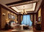 中式风格别墅卧室家具装修图片