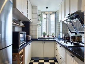 朗基天香85平米三居室北欧风格厨房装修效果图