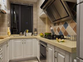 恒大西锦城122平米三居室北欧风格厨房装修效果图