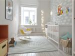 保利叶语112平米四居室北欧风格儿童房装修效果图