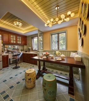 厨房橱柜颜色效果图 厨房简单装潢