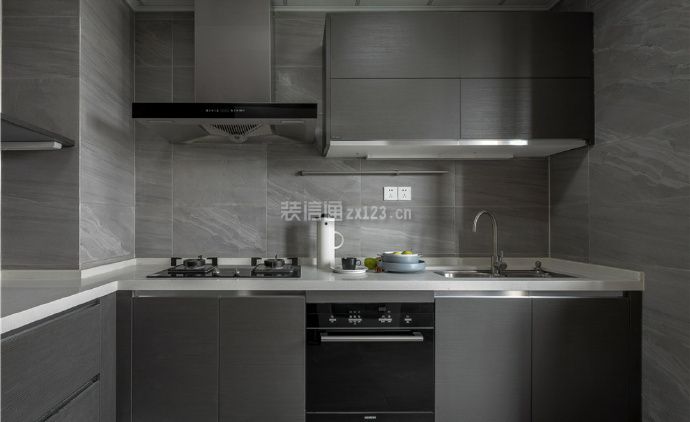 北欧98平米二居厨房装修设计图片