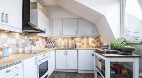 2020阁楼厨房装修图 2020北欧风格阁楼厨房装修效果图 