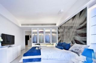 中海国际139平地中海卧室设计案例