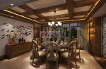 茉莉唐朝123平新中式餐廳裝修設(shè)計
