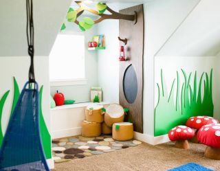小户型创意儿童房屋设计图片赏析