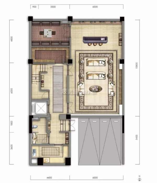 重庆碧桂园中俊天玺户型图