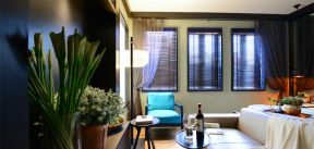 170平米跃层家庭卧室遮光窗帘设计图片