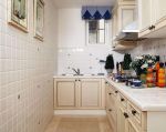 50平米小两居厨房背景墙瓷砖装修