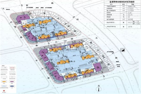 金浦紫御东方规划图