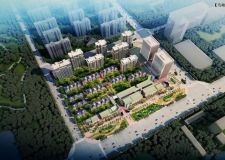 合肥奥园城市天地装修案例 西城首席生态城市综合体