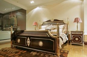 2023欧式古典私人别墅卧室床设计图