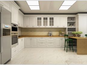 龙翔御书房128平米两居室现代风格厨房装修效果图