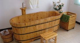【愛巧匠裝飾】木桶浴缸如何選購 木桶浴缸選購竅門