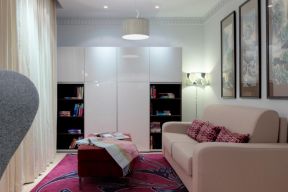 10平米客厅简约沙发设计摆放效果图