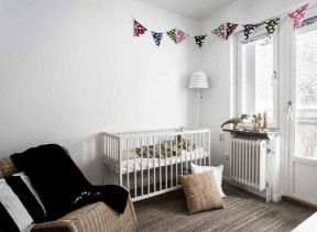 2020北欧风格婴儿房装修 2020婴儿卧室装修 豪华婴儿床