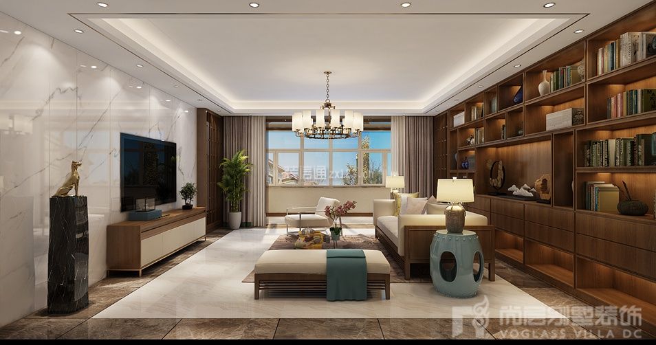 2020新中式风格客厅装修效果图 新中式风格客厅