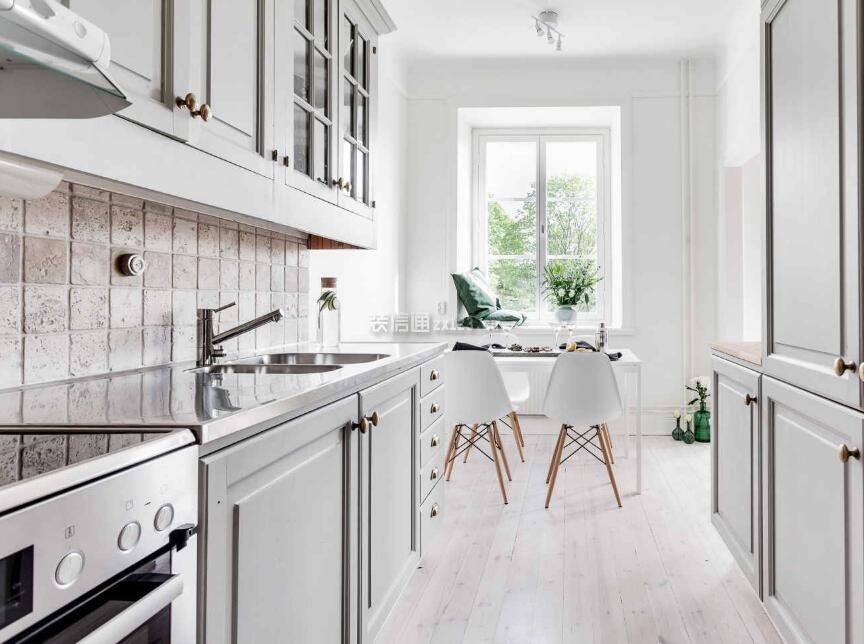 北欧简约设计风格厨房图片一览2018