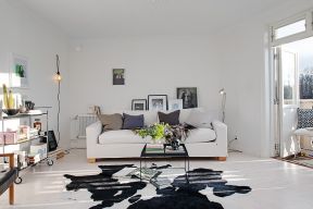 白色客厅设计 2020白色客厅沙发摆放效果图 