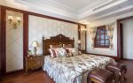 欧式古典风格230平米小别墅卧室装修实景图