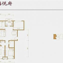 首创禧悦府户型图