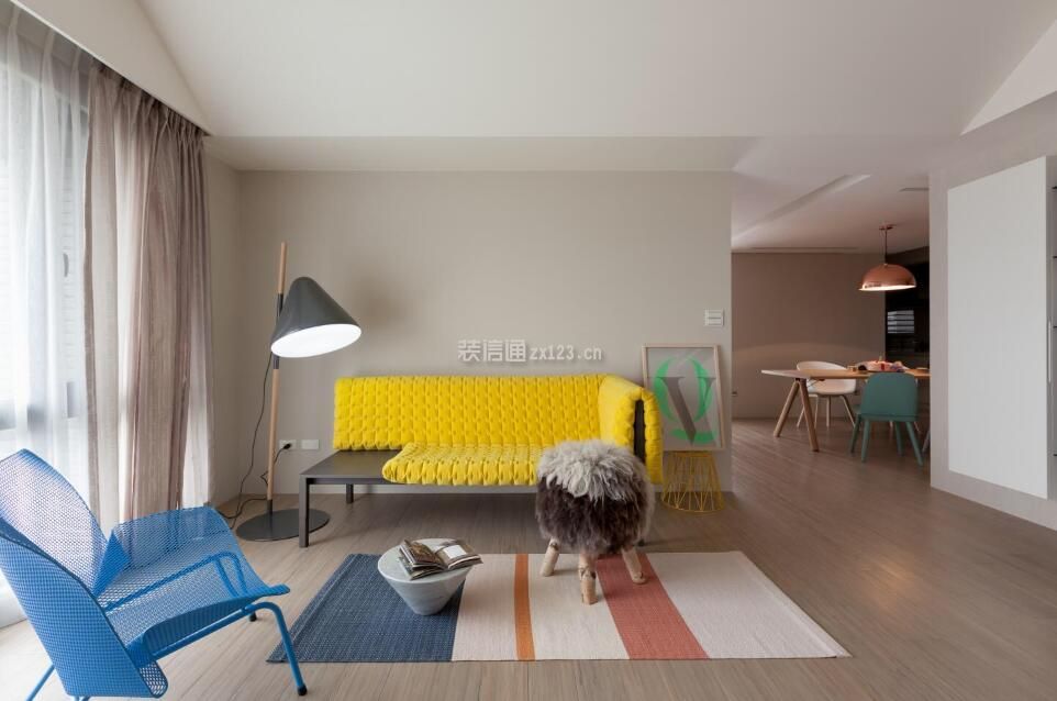 绵阳大户型客厅创意沙发家具设计装修图