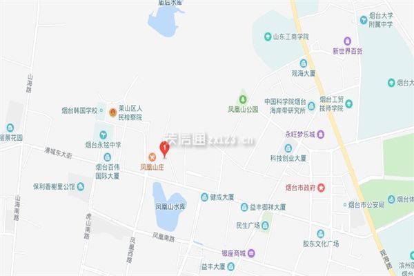 碧桂园凤凰山庄区位图